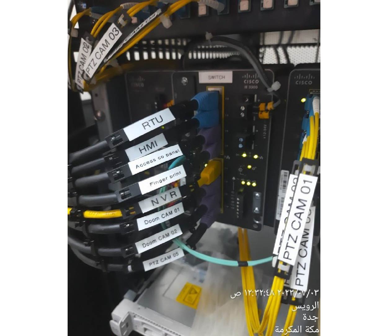 مشروع كاميرات مراقبة انفاق جدة (5)
